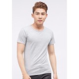 [HCM]Combo 3 áo thun nam body cổ tròn ( đen trắng xám )
