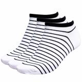 [HCM]Combo 3 đôi vớ nữ Cotton kẻ sọc Donakein