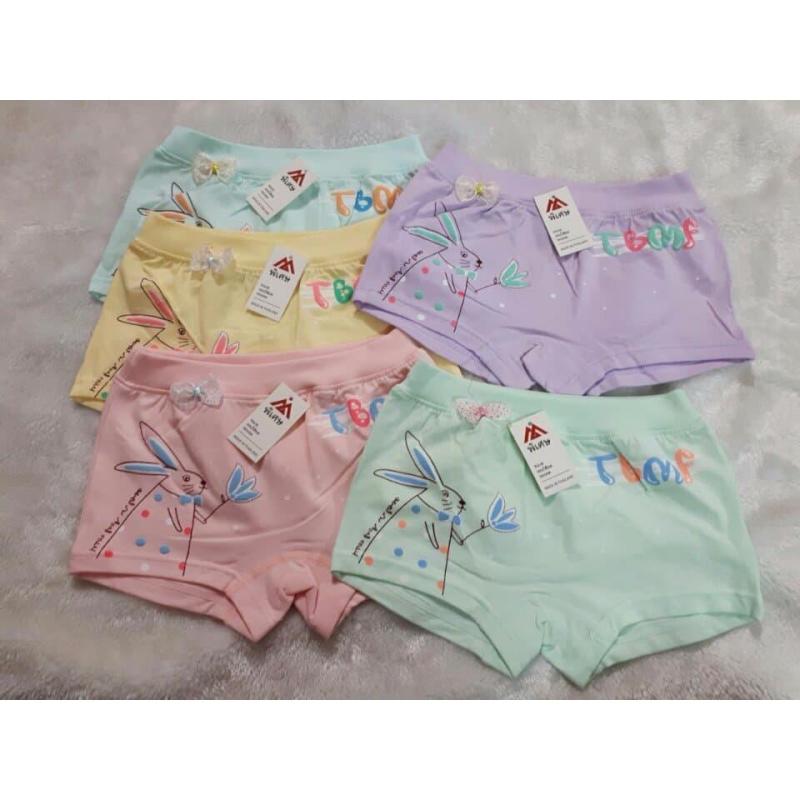 Nơi bán Combo 5 quần chip bé gái cotton, co dãn tốt sz từ 1-8 tuổi ngẫu nhiên