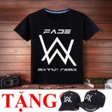Combo áo thun Alan Walker tặng nón Alan Walker