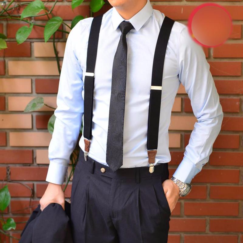 Đai đeo quần nam chữ Y cao cấp - Dây yếm quần