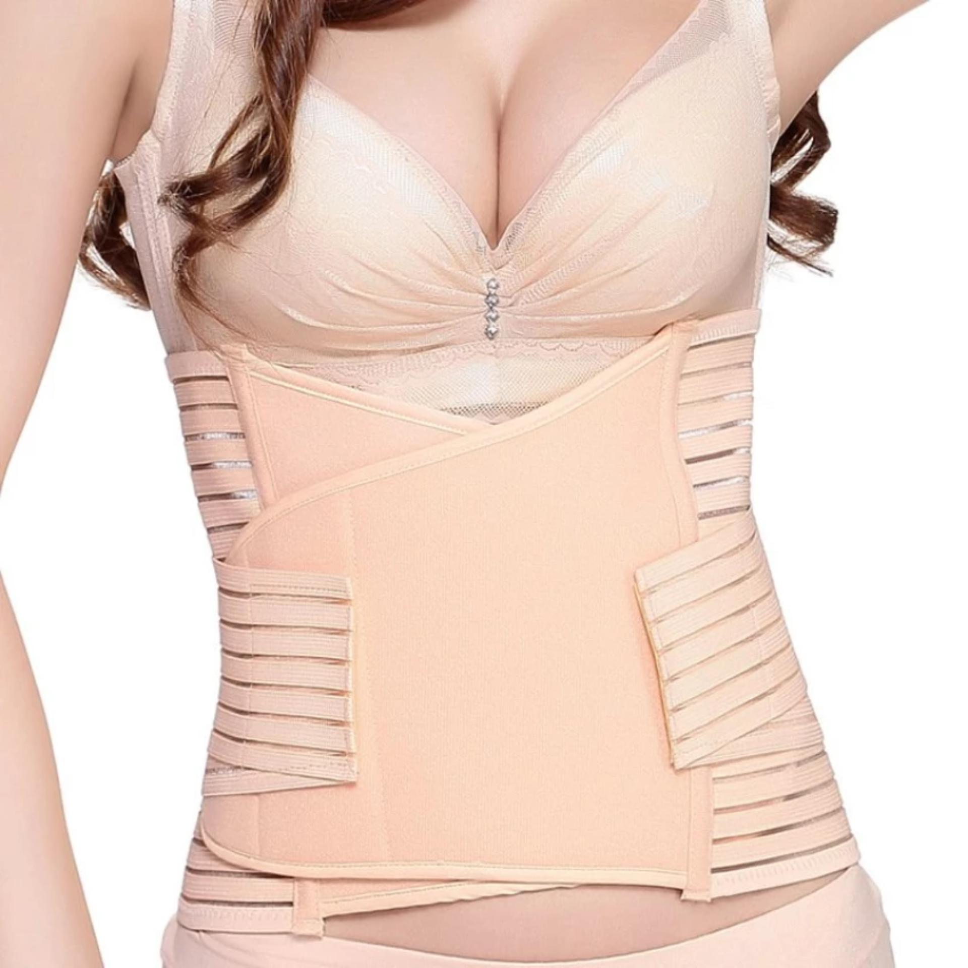 Đai nịt bụng chống cuộn quấn tan mỡ