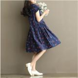 Đầm bầu họa tiết cherry