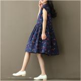 Đầm bầu họa tiết cherry