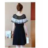 Đầm big size tay bèo cao cấp Quảng Châu