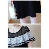 Đầm big size tay bèo cao cấp Quảng Châu
