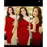 Đầm body 1 vai khoét eo 