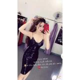 Đầm body 2 dây kimsa 