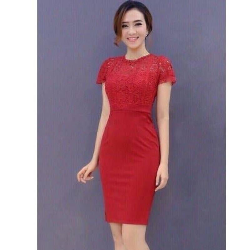 Nơi bán Đầm Body Phối Ren Thời Trang