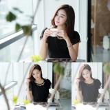Đầm công sở kết vòng cổ đính hạt cao cấp