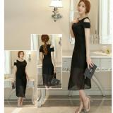 Đầm Dự Tiệc 2 Tầng Cut-Out Vai