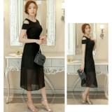 Đầm Dự Tiệc 2 Tầng Cut-Out Vai - Mai Hoa