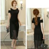 Đầm Dự Tiệc 2 Tầng Cut-Out Vai - Mai Hoa