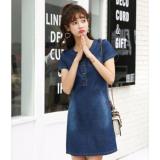 ĐẦM JEAN SUÔNG BM058