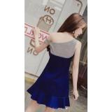 đầm jean trễ vai cao cấp