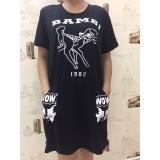 ĐẦM MẶC NHÀ THUN COTTON , FREESIZE 45-65 KG