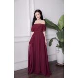 [HCM]ĐẦM MAXI BÈO TRỄ VAI 2 TẦNG