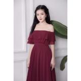 [HCM]ĐẦM MAXI BÈO TRỄ VAI 2 TẦNG