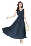 Đầm maxi dự tiệc Thời trang giá gốc (Xanh)