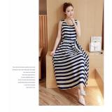 Đầm maxi sọc ngang D220
