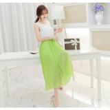 Đầm Maxi Tiểu Thư Dễ Thương (Trắng Xanh)