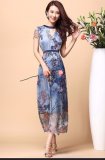 [HCM]Đầm maxi (Xanh)