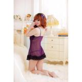[HCM]Đầm ngủ 2 dây quyến rũ midnight CDAN13 RainStore (tím than)