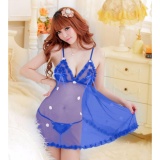 Đầm ngủ sexy 2 dây hoa rơi cdan08 rainstore