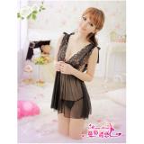 [HCM]Đầm ngủ sexy cổ chữ V Chodeal24h (Đen)