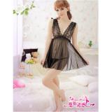 [HCM]Đầm ngủ sexy cổ chữ V Chodeal24h (tím)