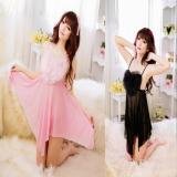 Đầm ngủ tim phối ren sexy làm đẹp cdan33 - đen