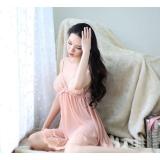[HCM]Đầm Ngủ Voan Phối Ren CDAN58 -  Trắng
