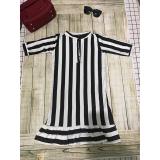 Đầm nữ kẻ sọc thời trang DK09