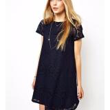 Đầm ren suông Oversize. - DS06 (Đen)