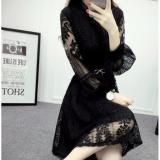 [HCM]Đầm ren thời trang cao cấp DE37 (đen)