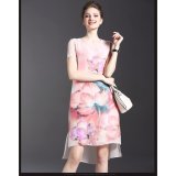 ĐẦM SUÔNG LỤA IN HOA BEYEU1688 - BY4192