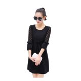 Đầm suông phối ren BEYEU1688 - BY8001