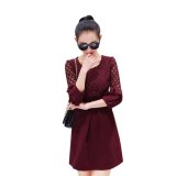 Đầm suông phối ren BEYEU1688 - BY8001
