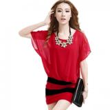 Đầm thun phối voan dự tiệc