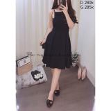 Đầm yếm xoè mút ngực
