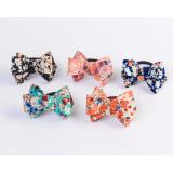  Dây buộc tóc nơ handmade (Hồng nhạt) + Tặng 1 kẹp tóc màu sắc bất kì