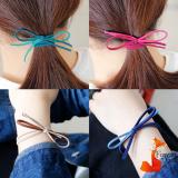 Dây cột tóc Handmade cao cấp phong cách Hàn Quốc Foxy BT0016 (màu xanh lá đậm)