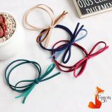 Dây cột tóc Handmade cao cấp phong cách Hàn Quốc Foxy BT0016 (màu xanh lá đậm)