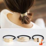 Dây cột tóc Handmade cao cấp phong cách Hàn Quốc Foxy BT0012-Oval