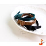 Dây cột tóc Handmade cao cấp phong cách Hàn Quốc Foxy dây gúc BT0010-Đen