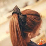 Dây cột tóc Handmade cao cấp phong cách Hàn Quốc Foxy nơ dài BT0004-Đỏ