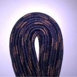Dây giày bản dẹp 2 lớp (màu:Xanh Navy sọc Đồng)