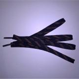 Dây giày bản dẹp 2 lớp (màu:Xanh Navy sọc Đồng)