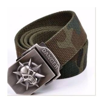 Dây lưng nam, dây lưng lính mỹ danger-thắt lưng vải dù