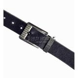 Dây thắt lưng nữ da bò 1 lớp màu đen TH5102.